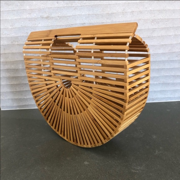 🔄 3RD RESTOCK! PALM BEACH BAMBOO BAG - Picture 3 of 7